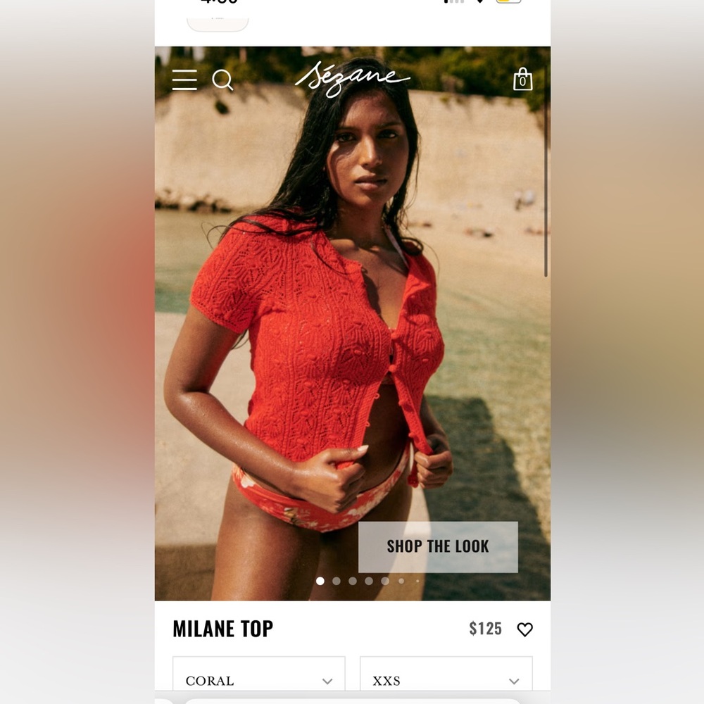 Sezane Milane Top